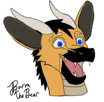 Flat Color Bust